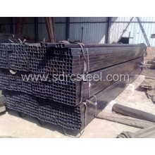 Welded Connection Q235 Black Square Steel Pipe
